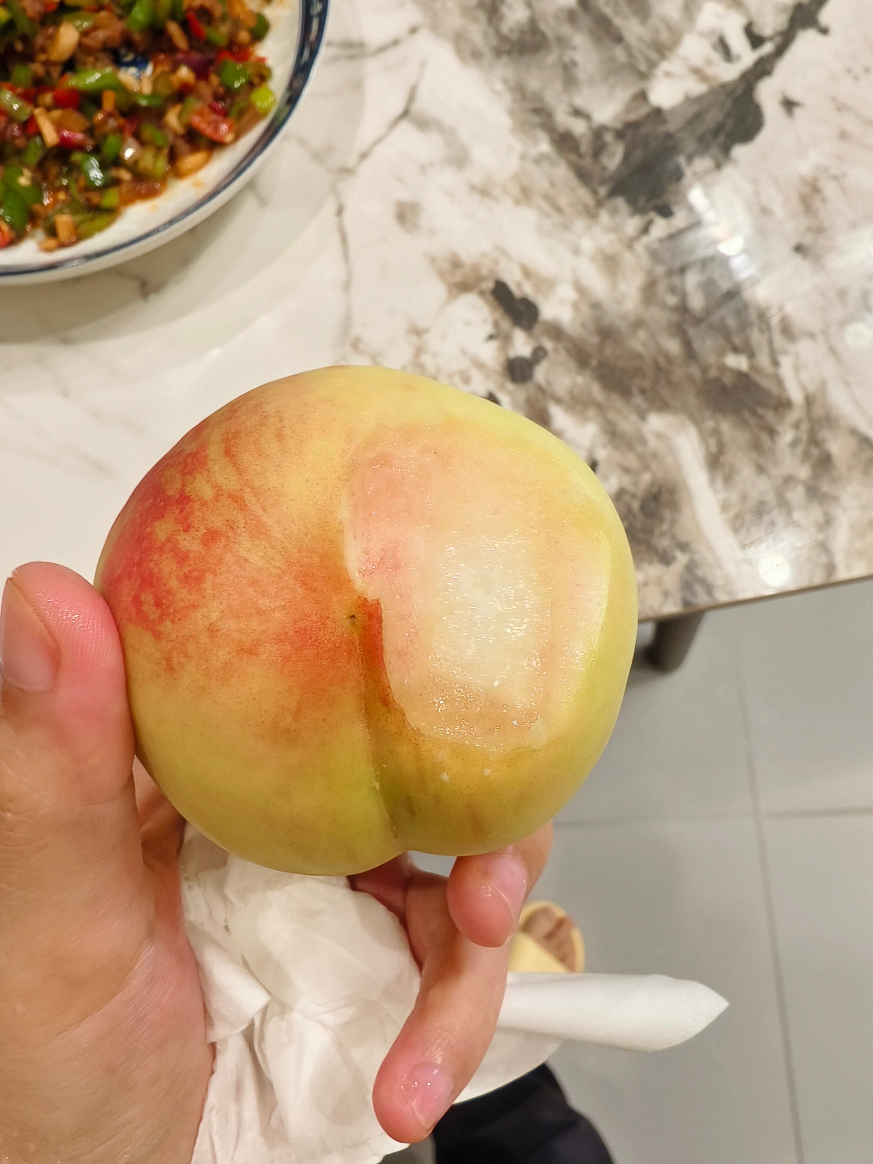 这个桃子还不错