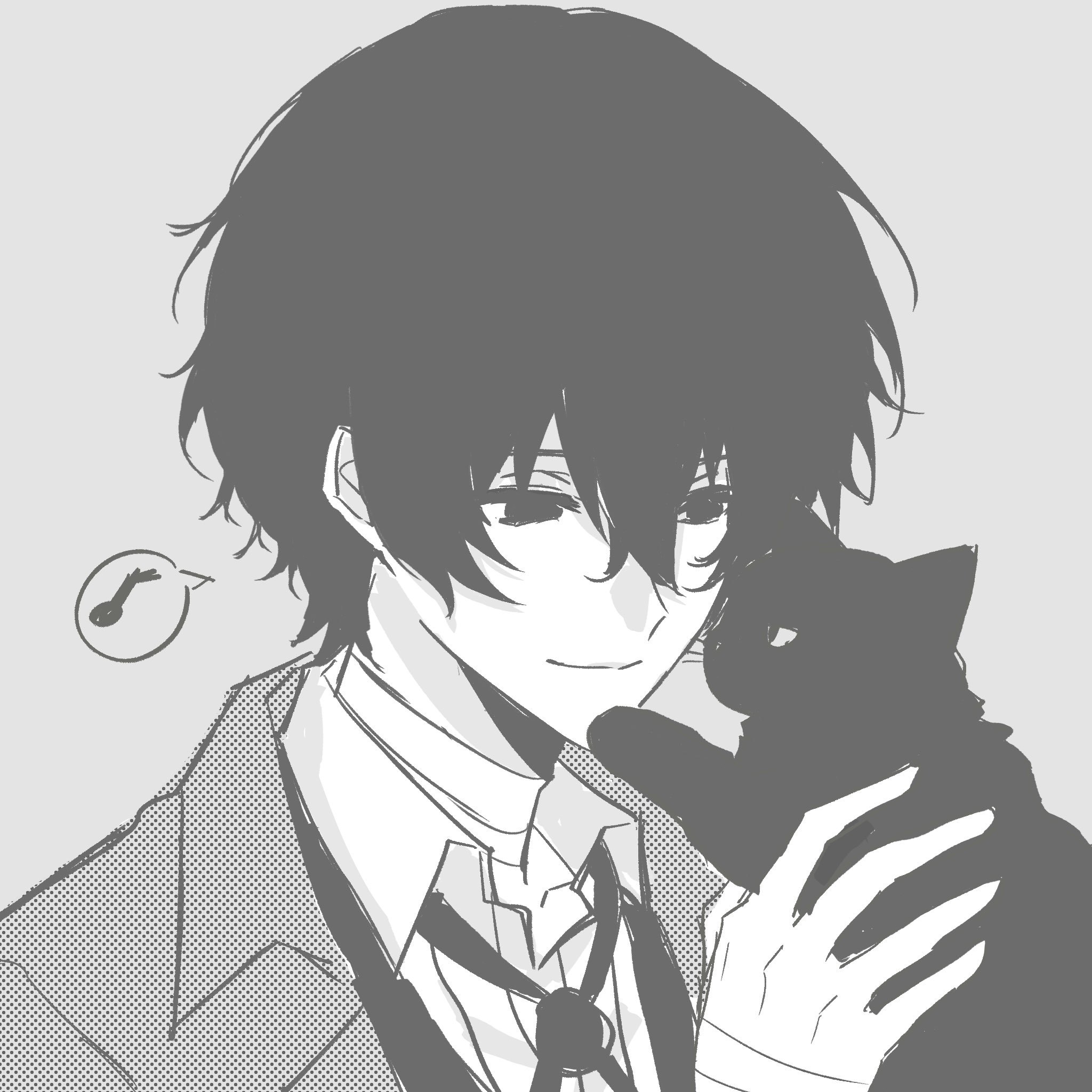 文豪野犬太宰治 好优越的18宫格太宰治这个脸绝了.绘：REINvoevr 