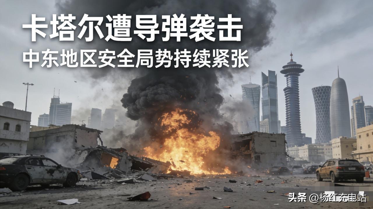 5枚导弹砸向卡塔尔！炸穿美国“七寸”，全球能源格局彻底改写
 
中东火药桶彻底引