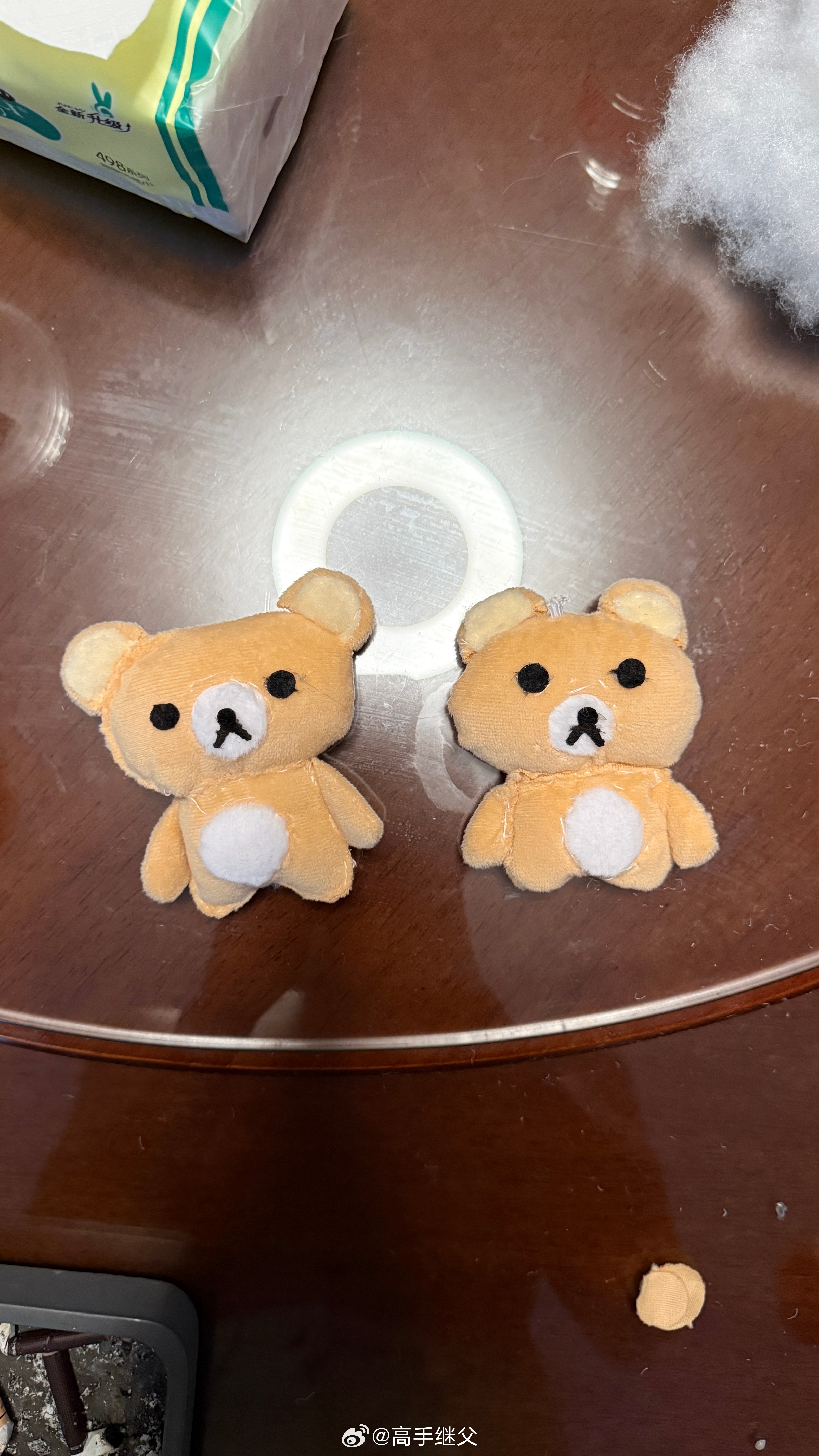 终于拼好了，猜猜哪个是我的，哪个是彪的！ 