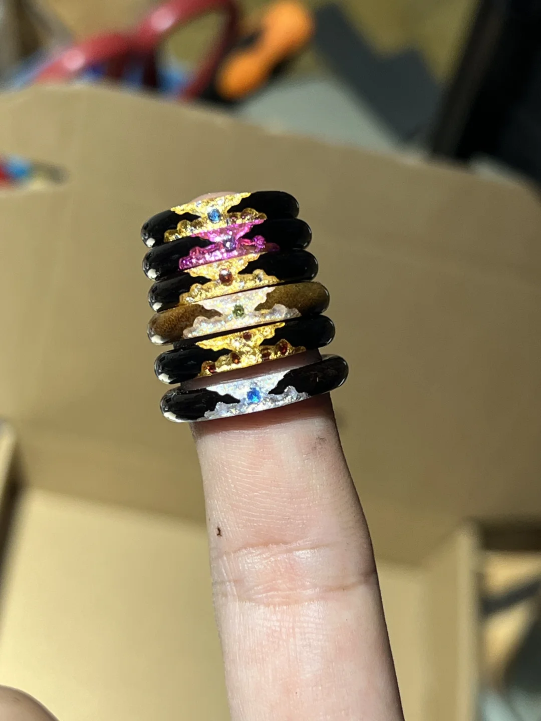 好多好多好多戒指来啦～～～