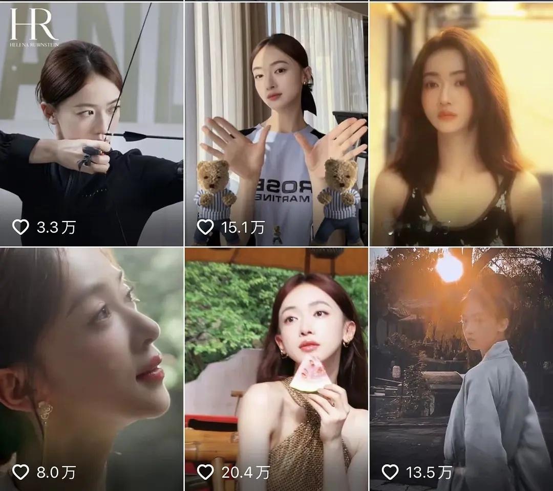 吴谨言最终好像也没能爆太久，这是剧红人不红吧 ​​​