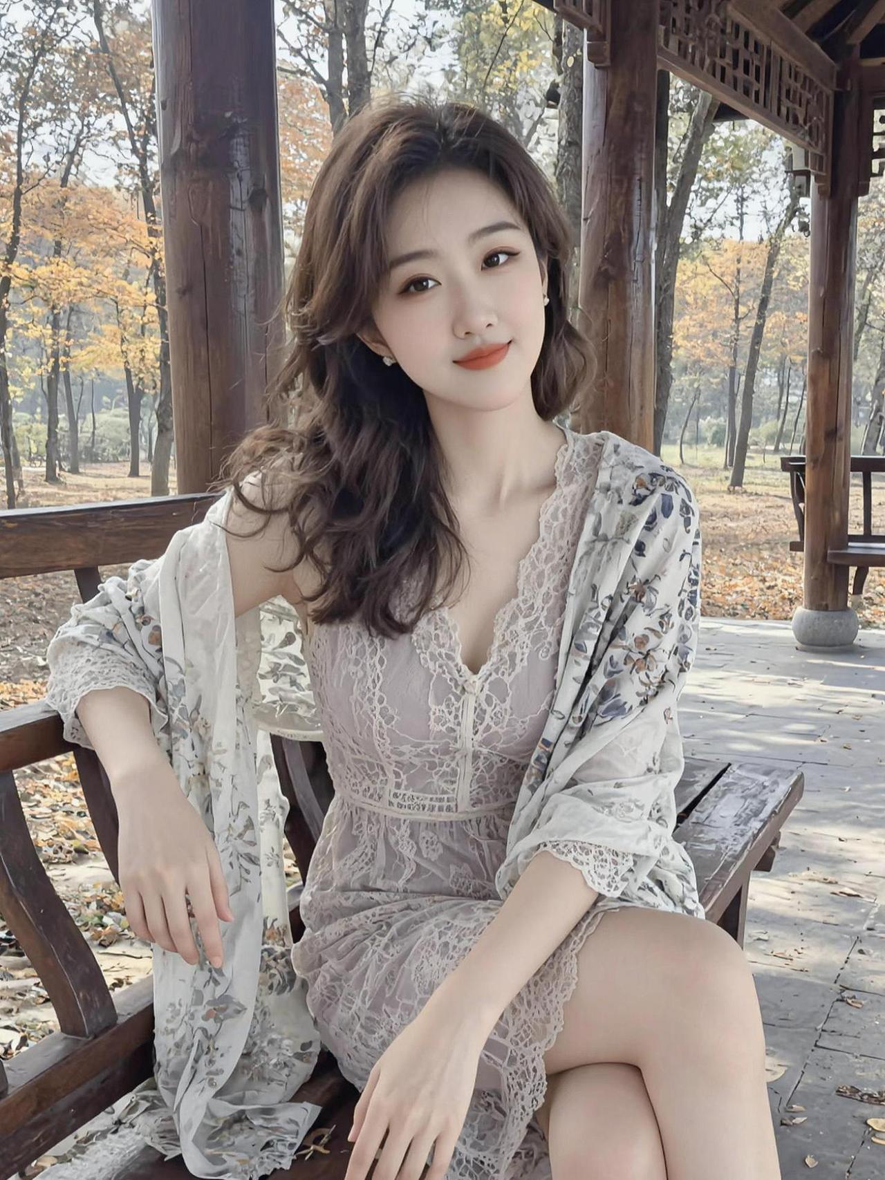 AI秋日暖亭写真 抖音ai创作