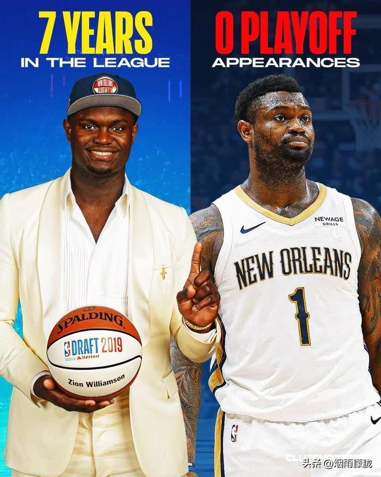 至今未打一场季后赛，锡安算是整个联盟最被高估的球星吗？

美媒clutchpoi