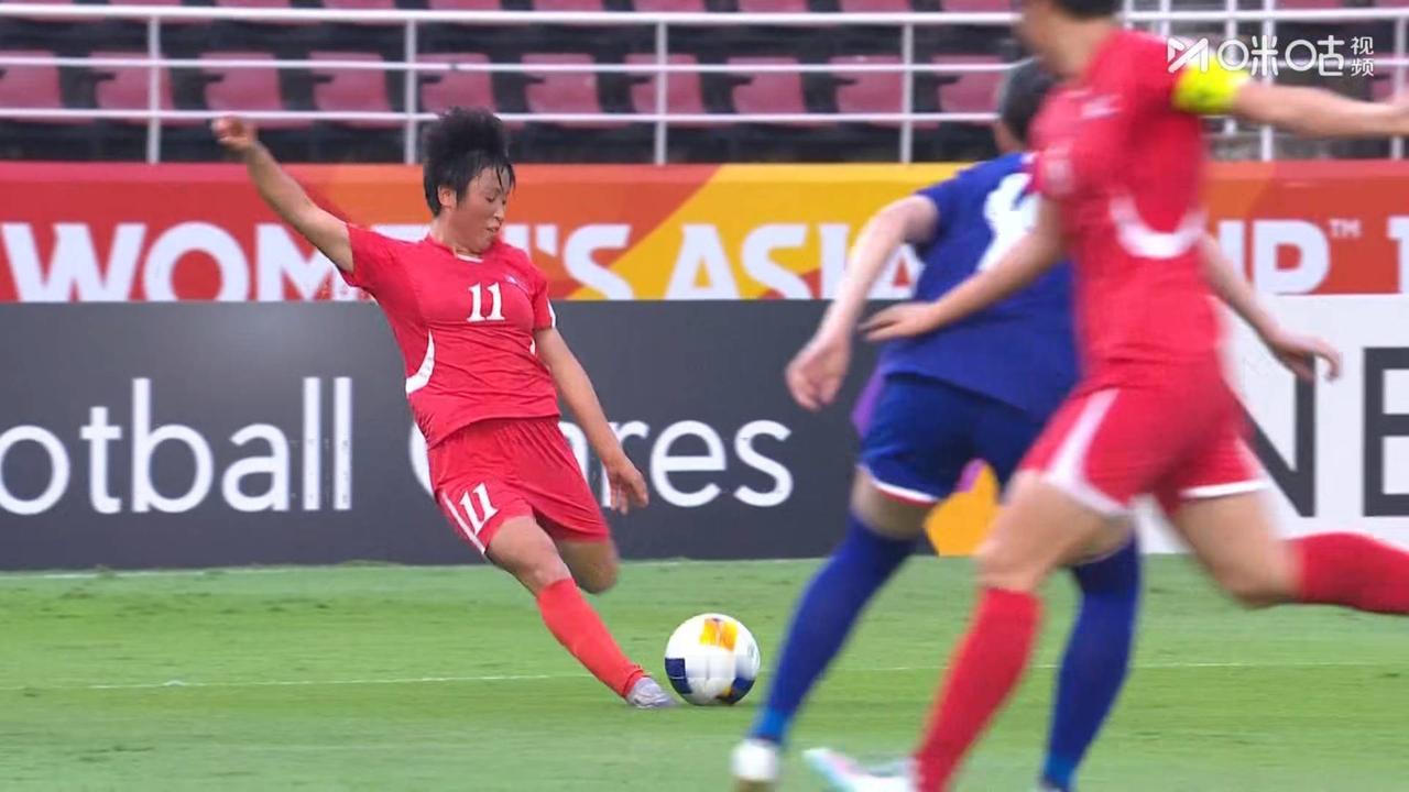 4月18日晚这场U20女足亚洲杯决赛太精彩了！日本女足U20和朝鲜女足U20狭路