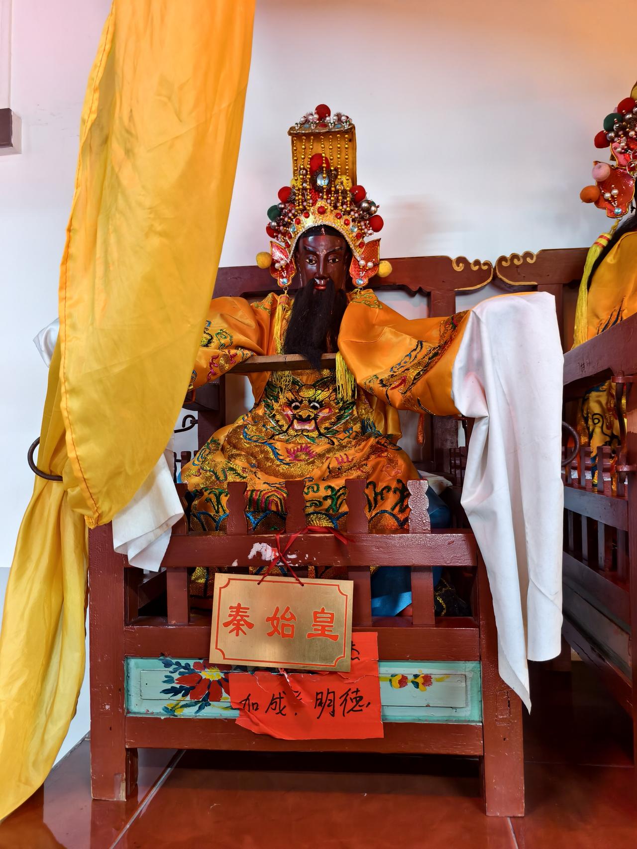 你没有想到吧，在漳州一个普通的村子竟然有个祭祀秦始皇的道宫，那就是洪坑村的园应宫