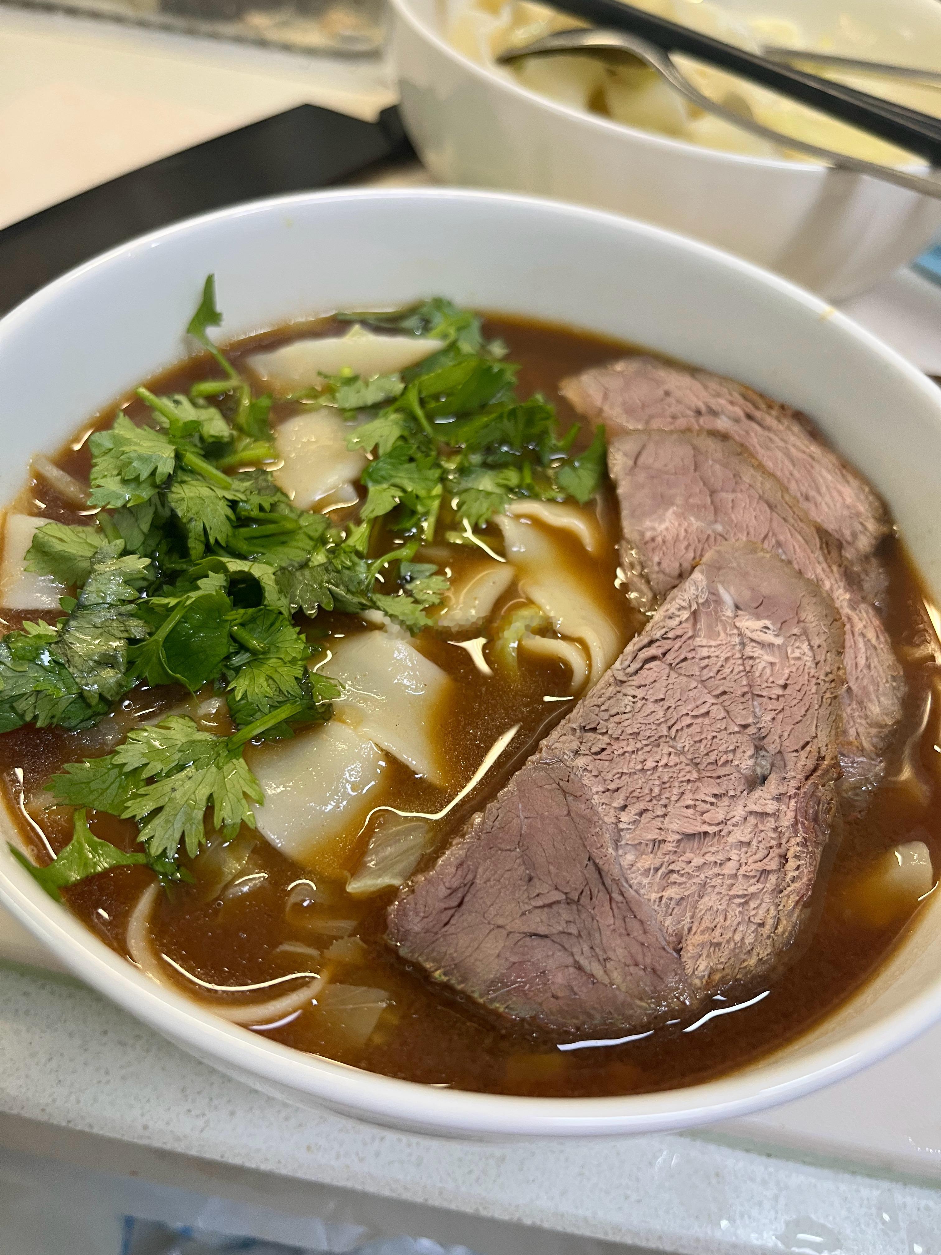 我觉得那天肯定是切的问题，因为这是同一块牛肉…
