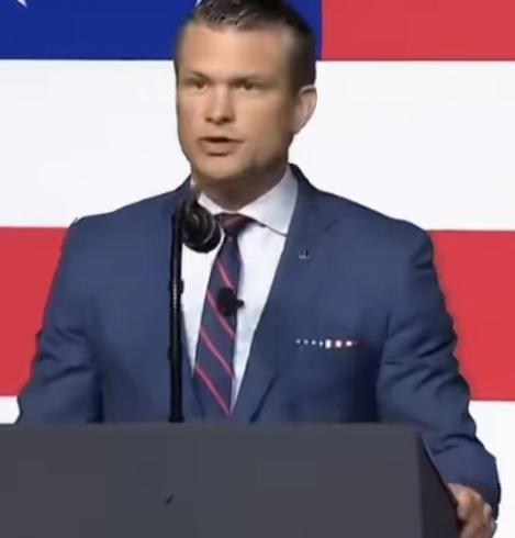 美国五角大楼29日申请把美国国防部正式改名我美国战部，以后美国国防部长赫格塞斯被