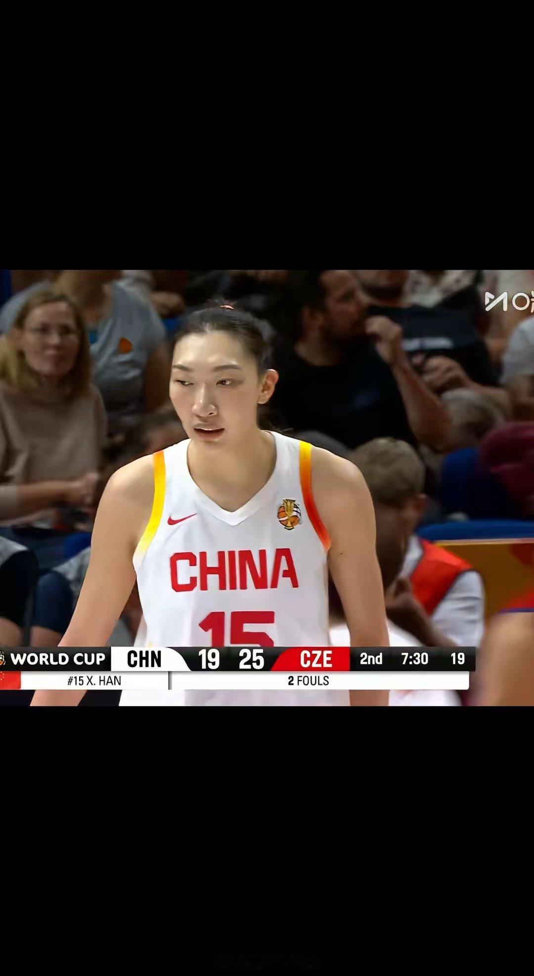 韩旭22+14，中国女篮加时险胜捷克。生死战赢球就能出线，输球回家。中国女篮几乎