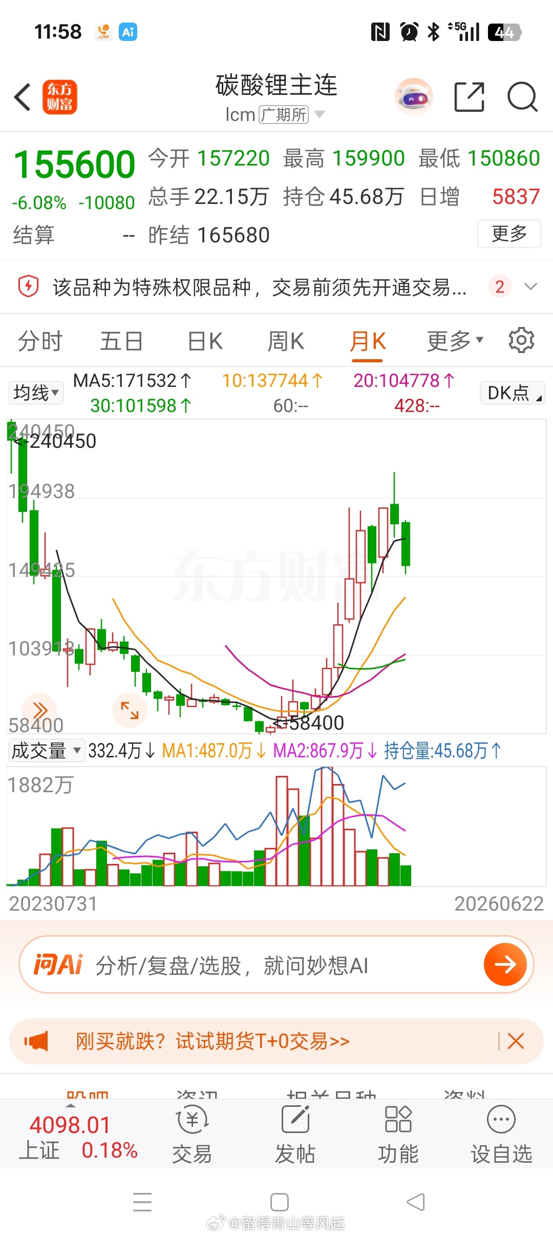 永远不要碰期货，因为你没有货！套期保值是期货的本质功能，散户要信息优势没信息优势