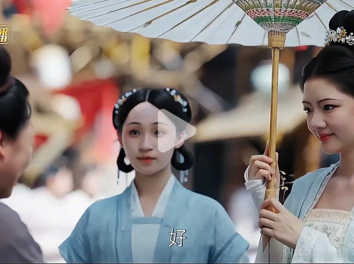 #任敏新剧的状态#化妆师应该是为了弥补她眼距宽、山根平的缺点，有时候妆造在线，有