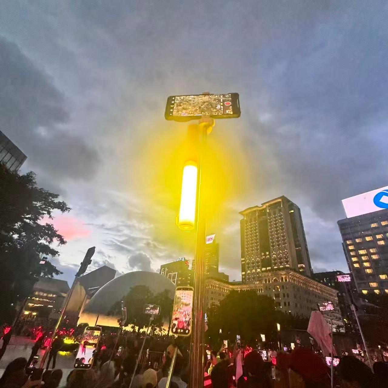 95去上赛的宝宝们 可以看一下这个魔改棒 小小的一根特别的亮 晚上的时候就可以都