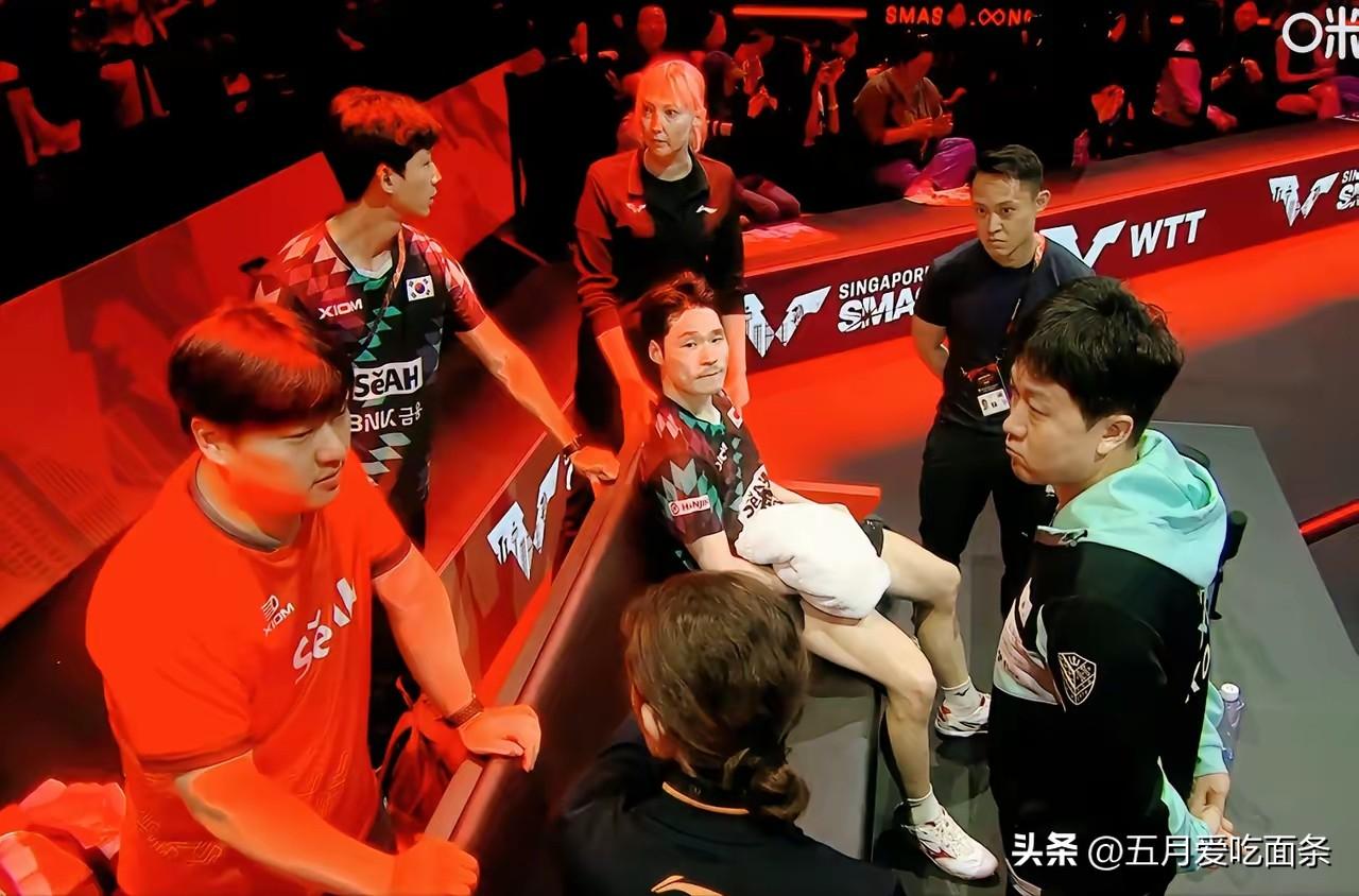 张禹珍的医疗暂停原因，也许是现场裁判没遇到过得，有人说是低血糖，有人说是耳石症，