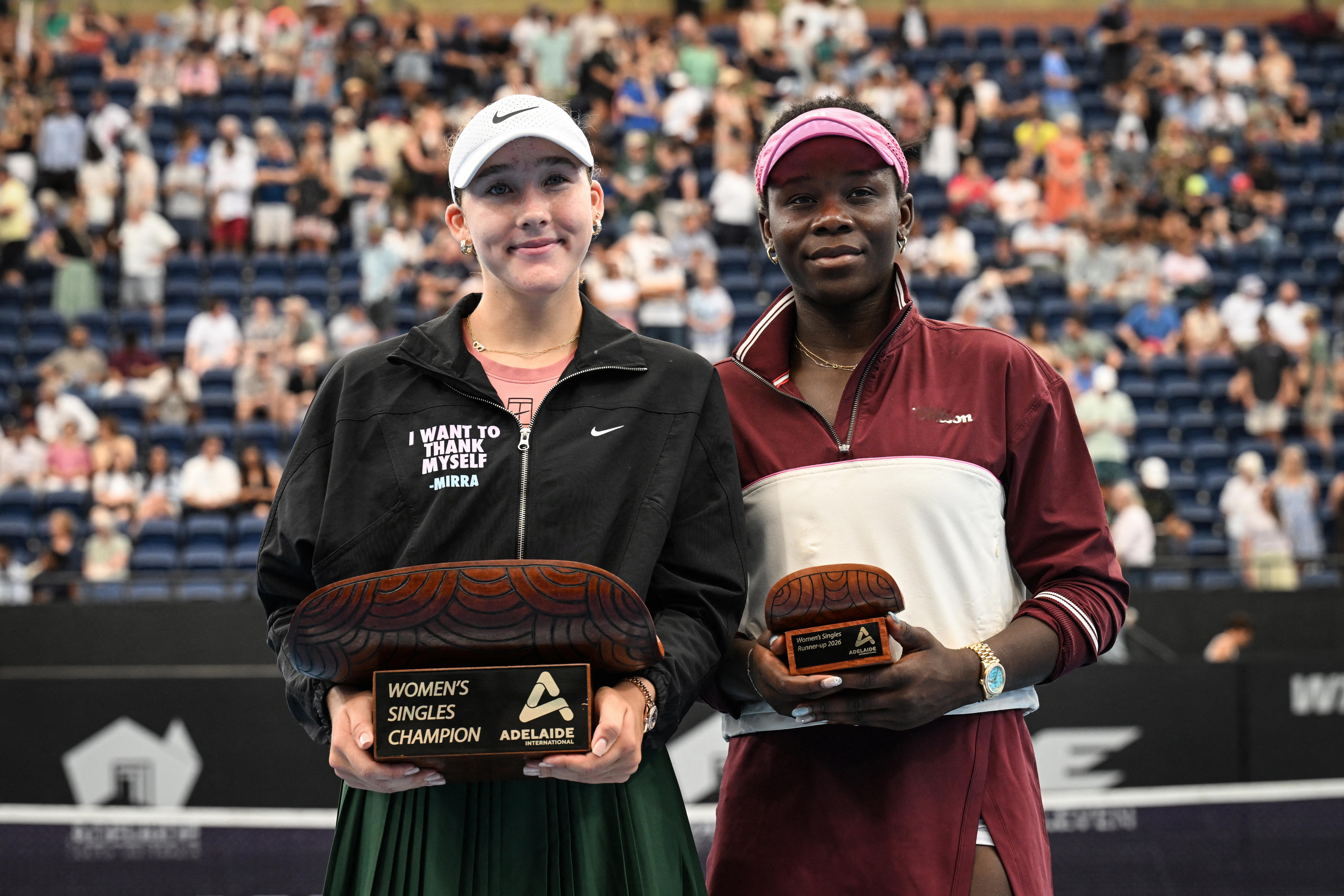 排名观察 新一期PIF WTA世界排名出炉，米拉·安德列娃携冠提升一位来到No.