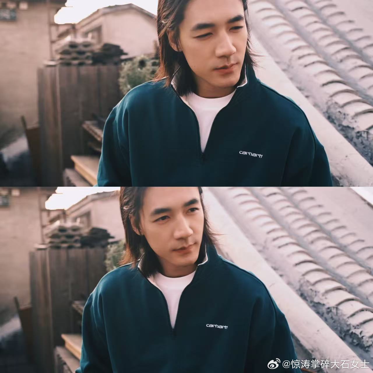 此沙张典和花花谁看了此沙张典捧花照不说一句绝！抱着花站在光里，花瓣都像在发光。温