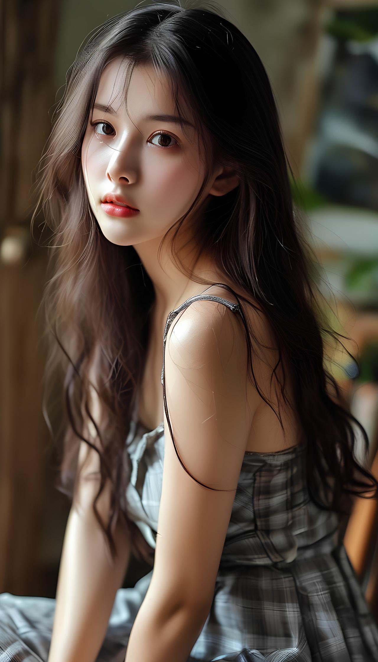 #清纯甜美