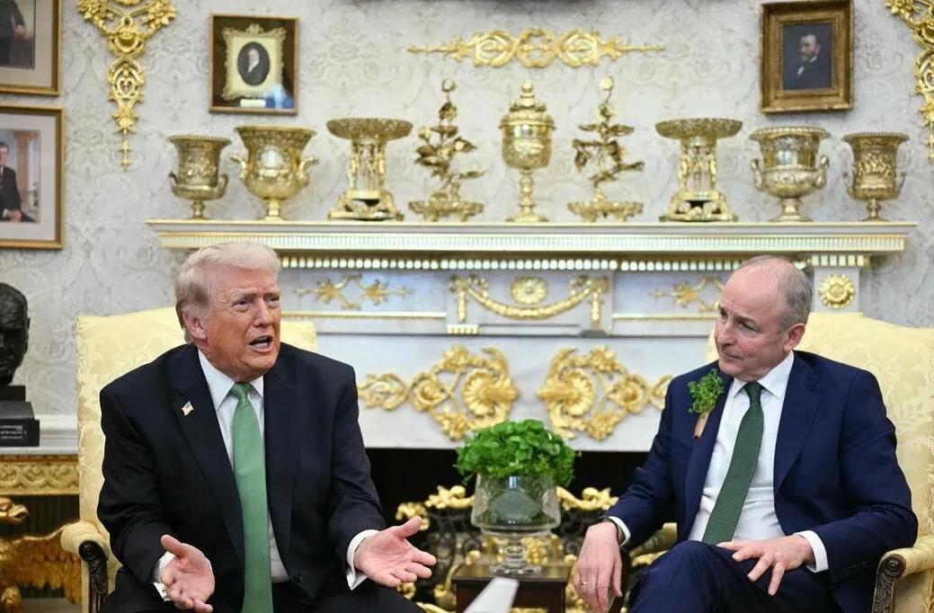 特朗普当着爱尔兰总理的面，“炮轰”北约盟友，在伊朗议题上产生分歧

2026年3