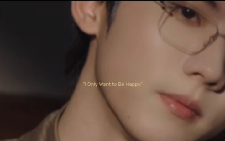 这图配上这段文字好...这个那个..."I Only Want to Be Ha
