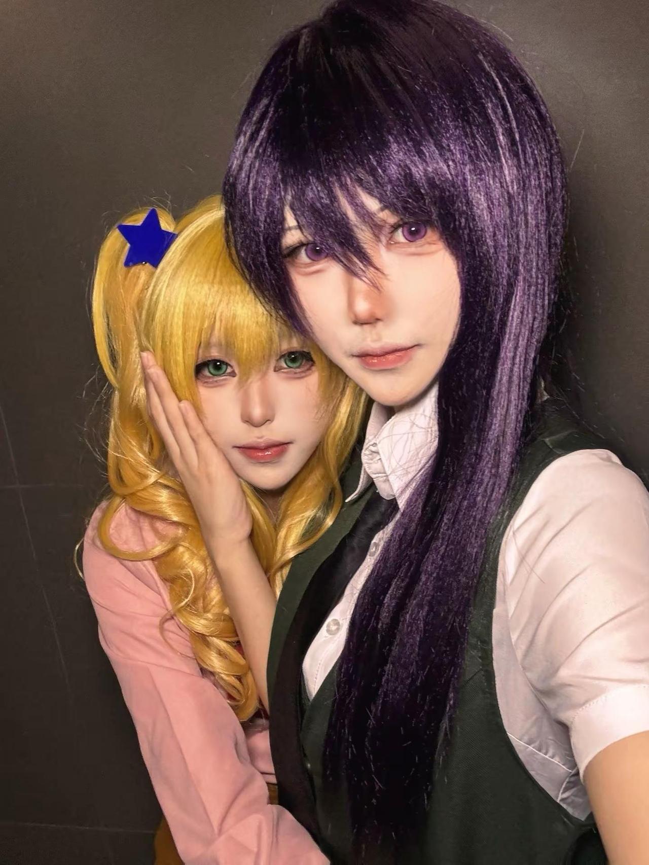 你在左边 我紧靠右 @恋你的呆萌 柑橘味香气 芽衣 柚子