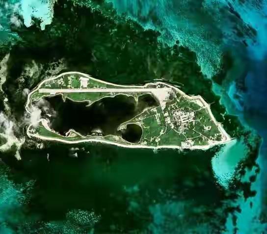 湾湾在东沙岛搞小动作了，部署军事力量和装备，这是明显的以武拒统。今天国防部发言人