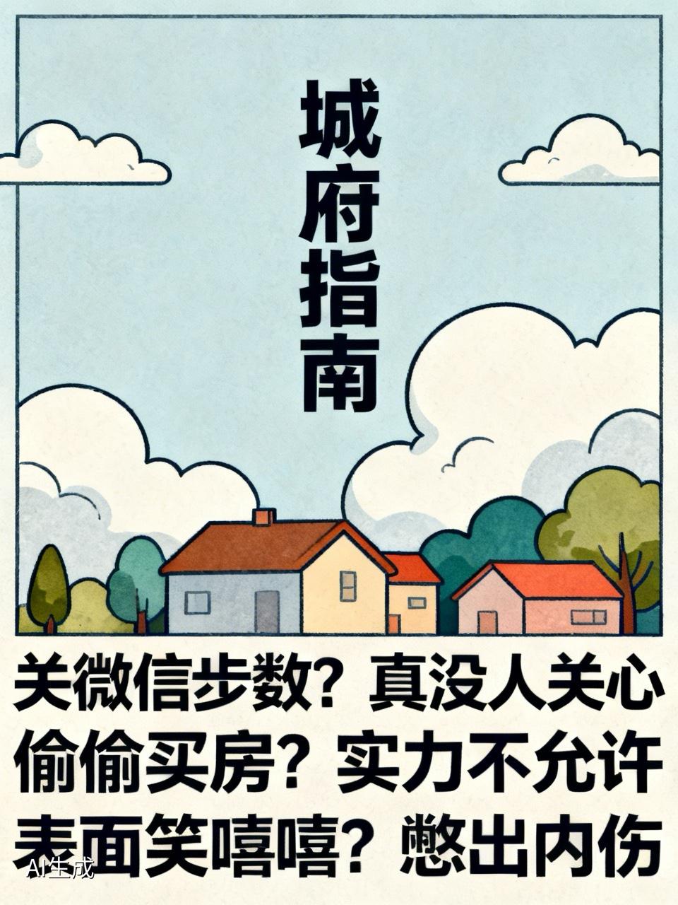 你刷到过那种“城府指南”吗？什么微信步数必须关、买房偷偷买、亲戚借钱千万别借……