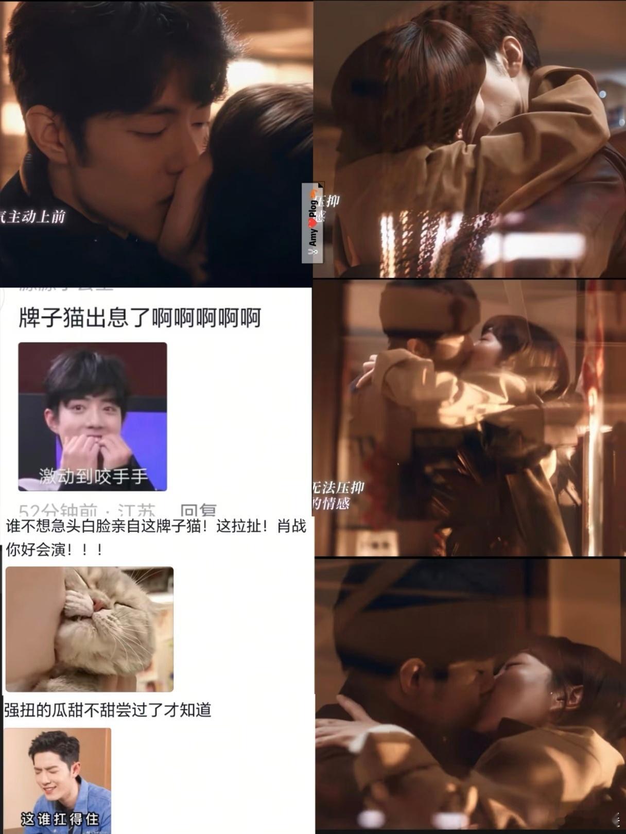 肖战吻戏大哥开始挑战各种角色了吻戏也是大把大把的来了这部戏的吻戏非常不一样啊更加