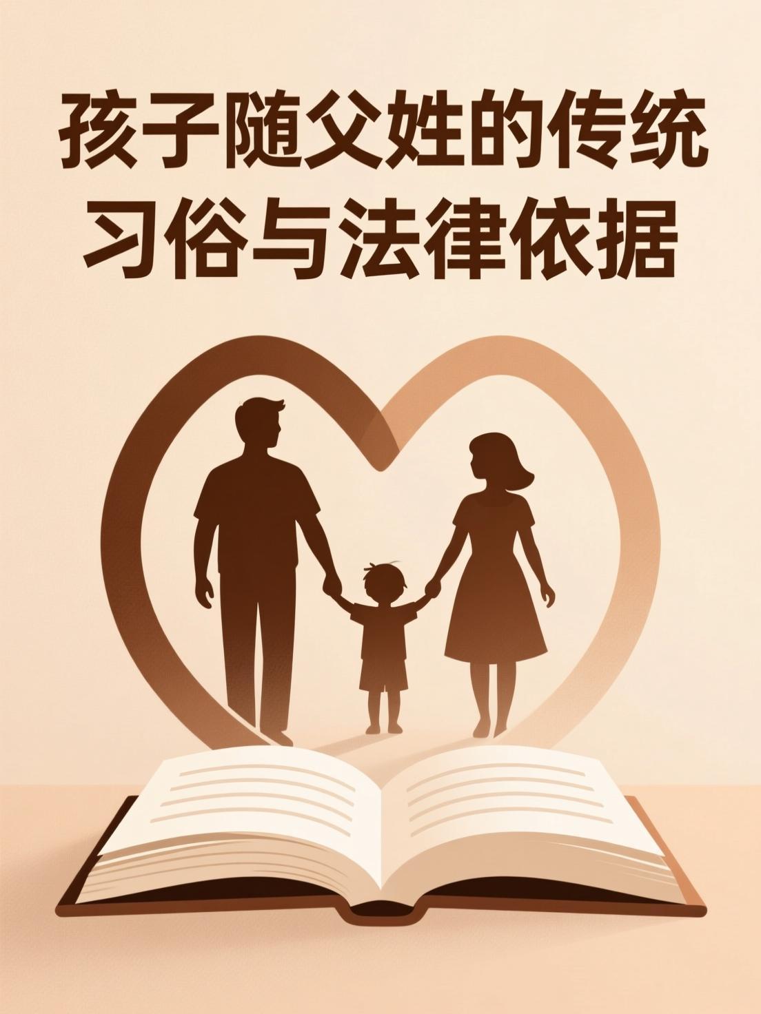 聊聊孩子随父姓的事
       历史上，母系氏族时期孩子随母姓，是为明确血缘归