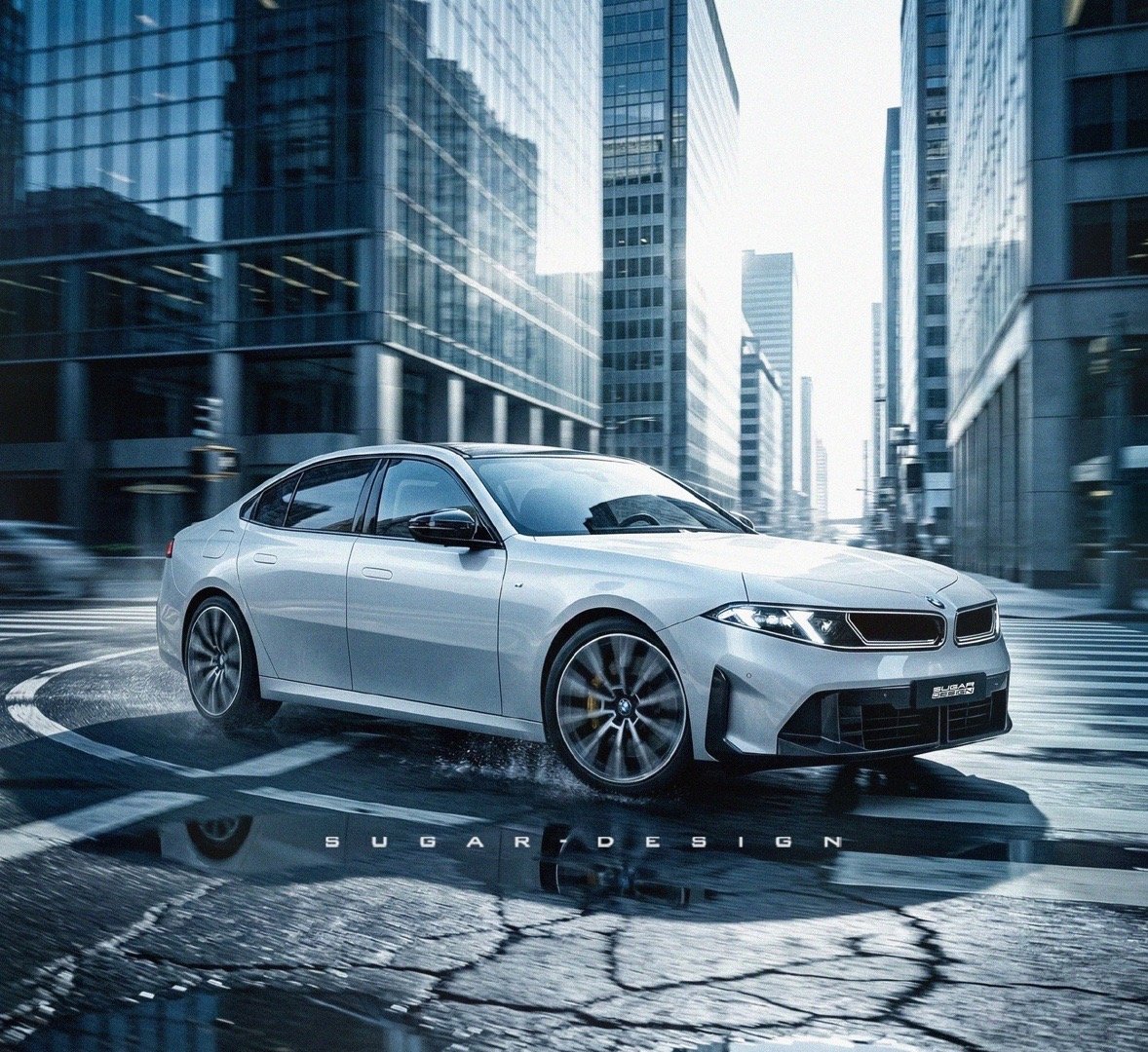 宝马新一代i3定了，3月18号发布，这次是全新纯电平台，不是老款油改电，感觉和现