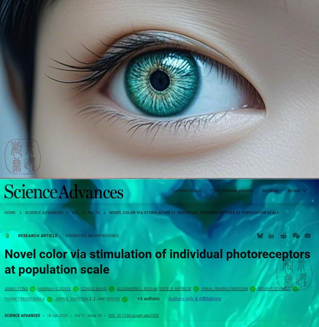 Science重磅-全世界只有5个人看到的颜色olo