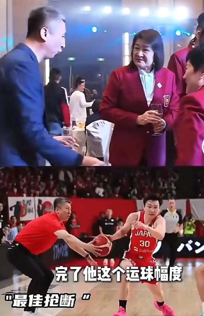 “郭士强之手”成为全明星聚餐的笑谈，被那么多名人堂的老大姐调笑

郭士强在打日本