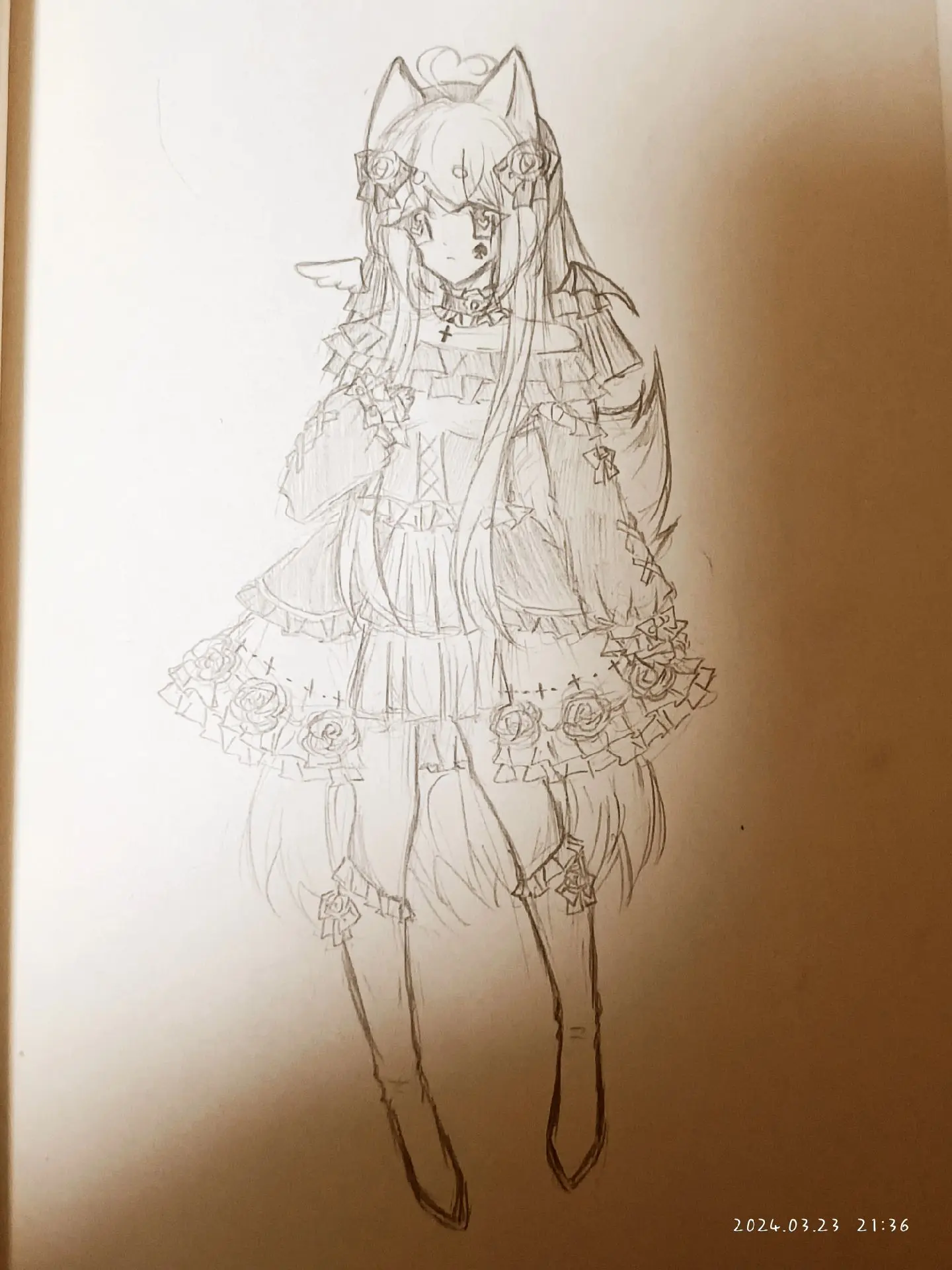 几百岁的狐狸少女和她一百岁的堕天使养子