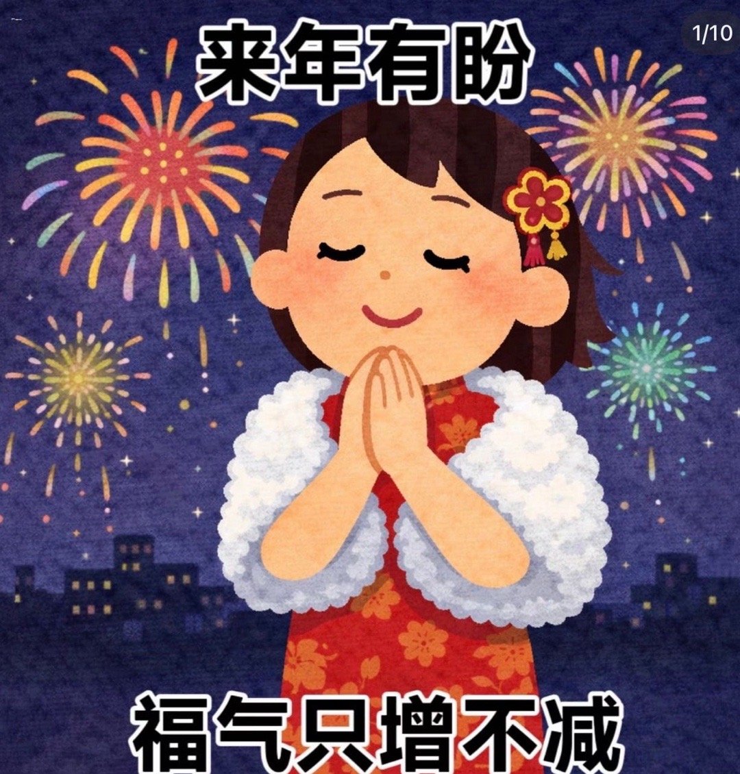 过去一年也是一个不称职的娱乐博主！！2026年争取多多更新！！评论区抽10个朋友