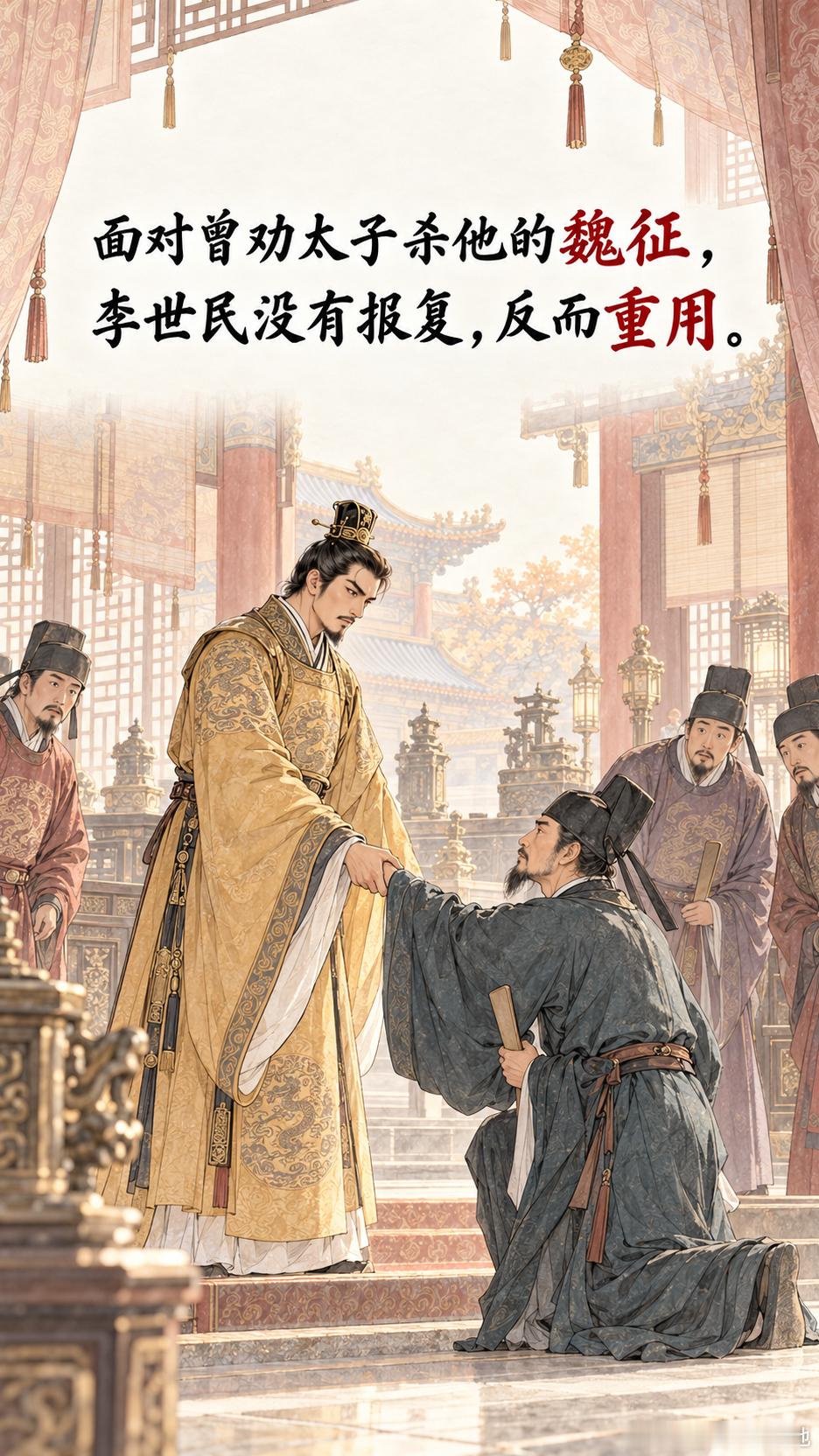 同样是弑兄夺位，为啥李世民成了千古一帝，杨广却落得遗臭万年的下场？很多人都有过这