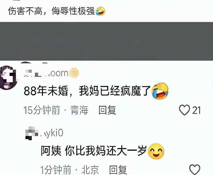 伤害性不高，侮辱性极强 