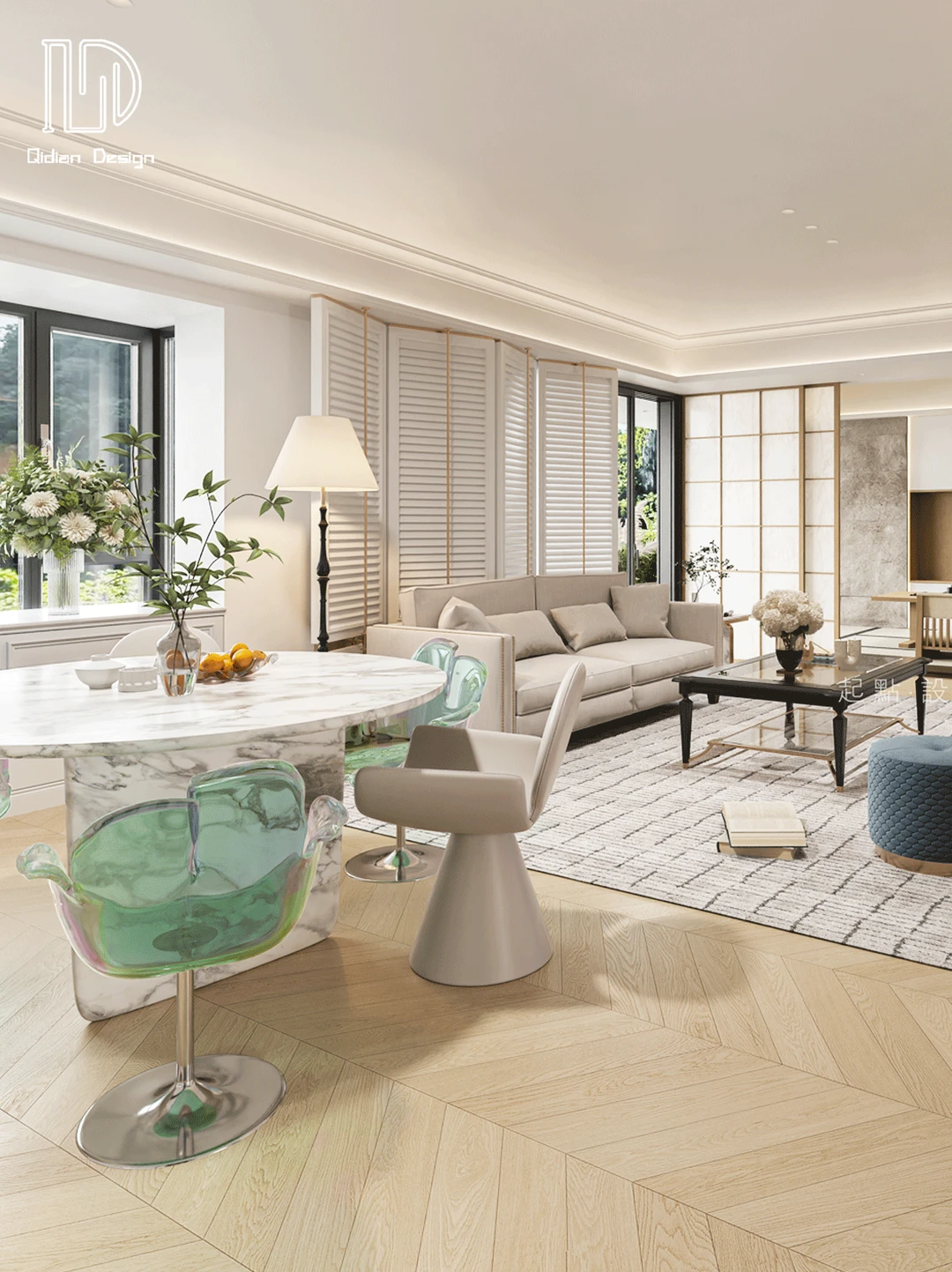 QIDIAN｜一眼沦陷！我的法式小家✨🍬