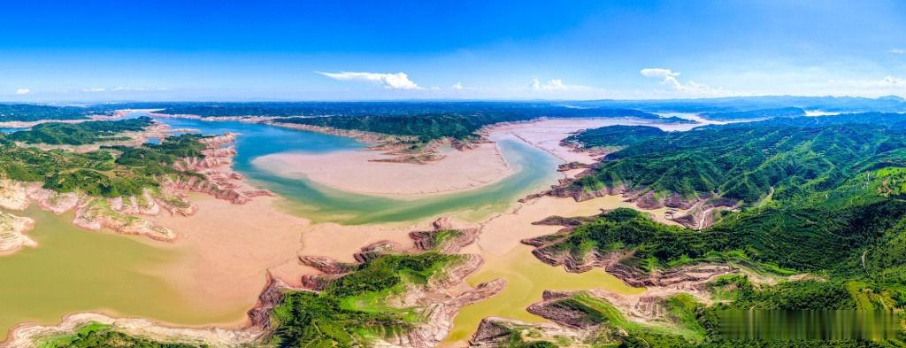 情感社区 【美丽家乡 河南济源——大河铺金 群山为屏】       受黄河调水调