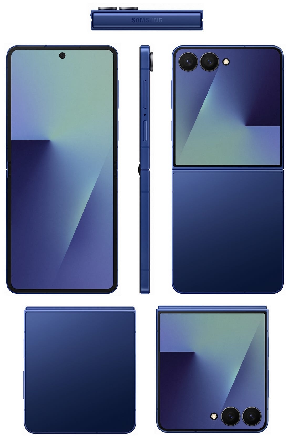 Galaxy Z Flip7 高清配色 ​​​