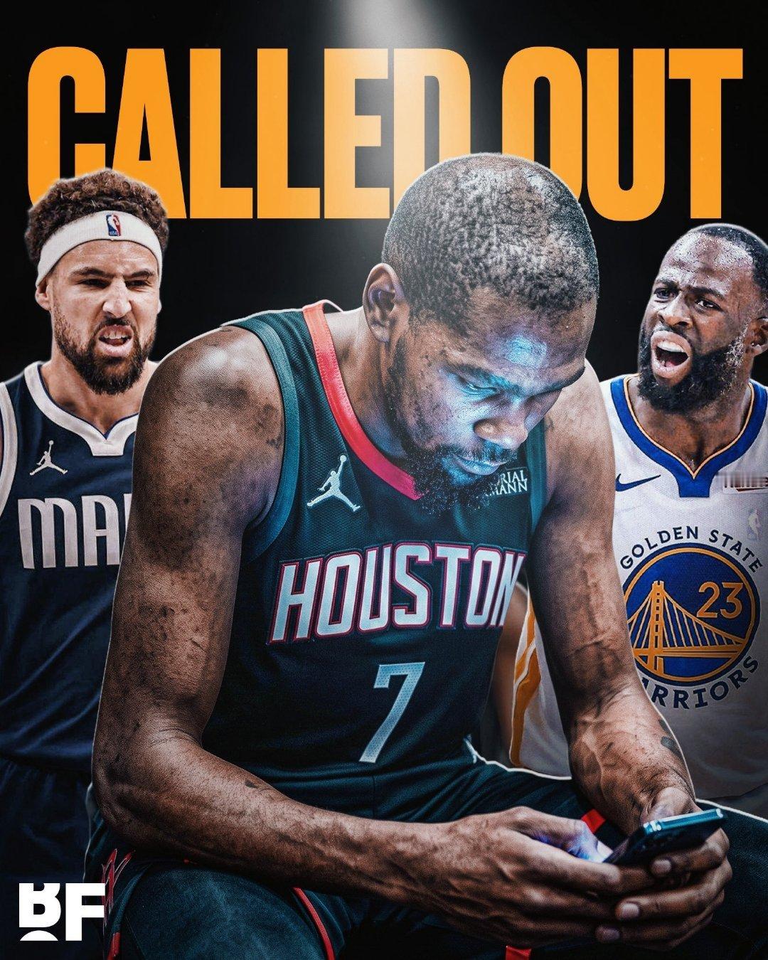NBA追梦格林和克莱·汤普森针对凯文·杜兰特的言论进行了回应——杜兰特声称202