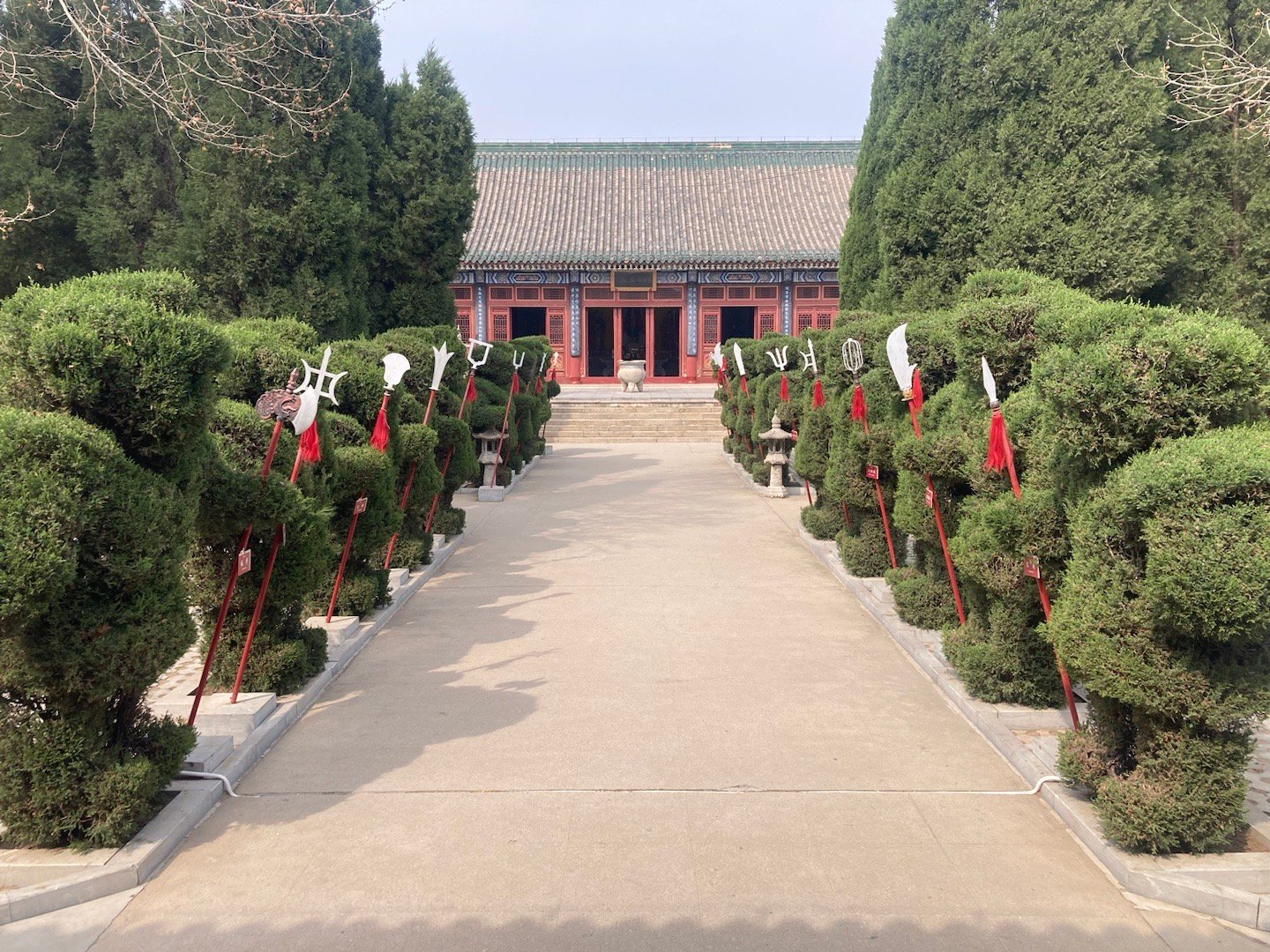 有点可爱呢，树人战士 石家庄·赵云庙