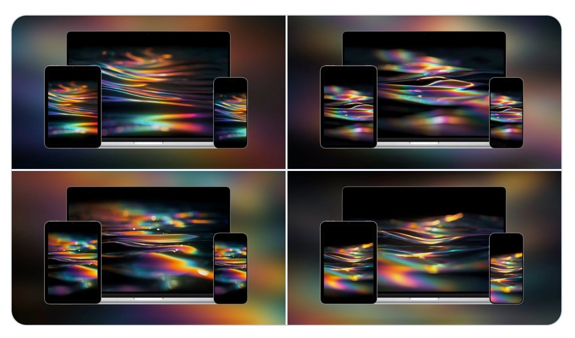 莱分享[超话] 流光壁纸合集 for iPadby Basic Apple Gu