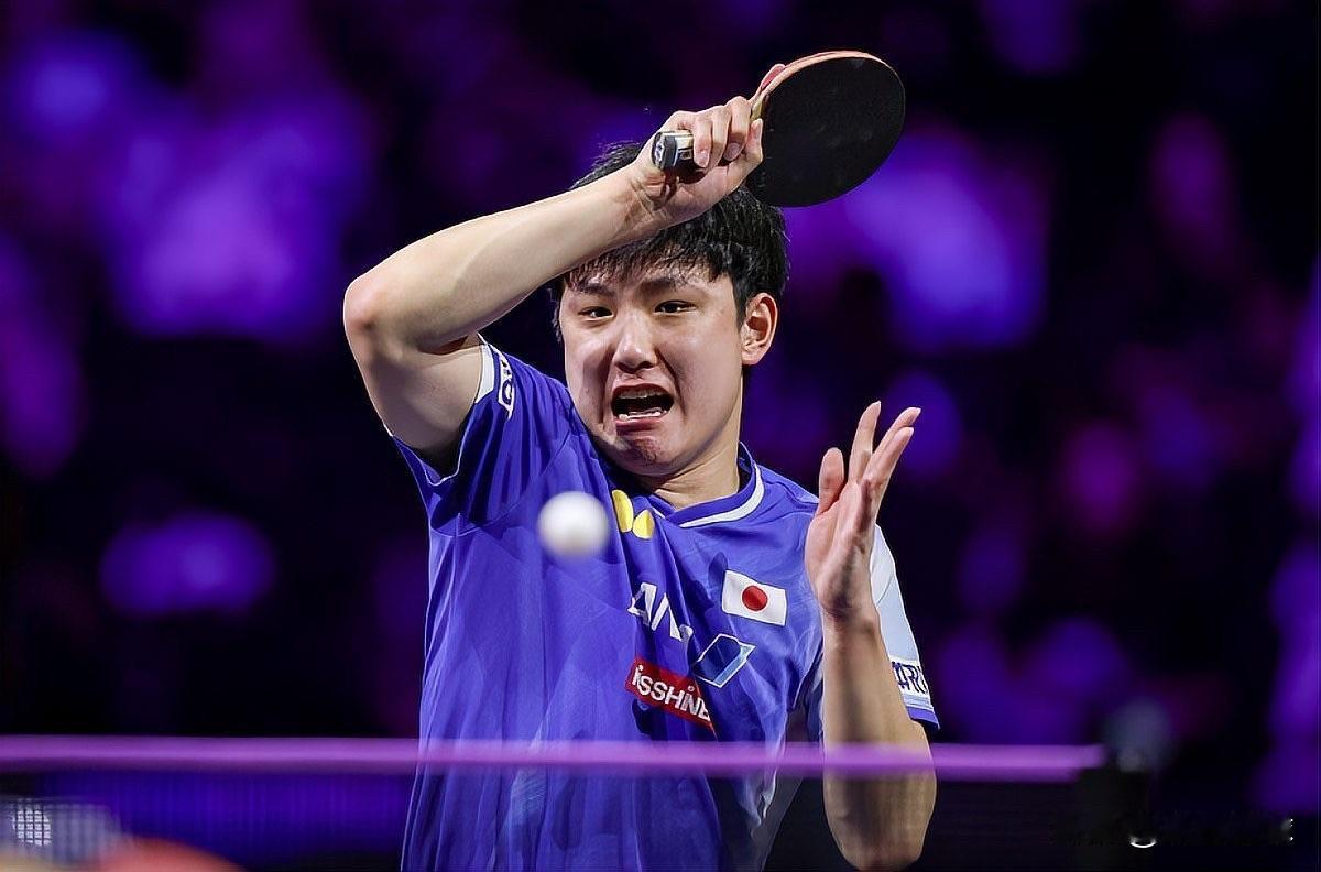 张本智和：有3 个“大反差”
比赛时，你肯定觉得他是暴躁型选手吧？赢球时会跪地嘶