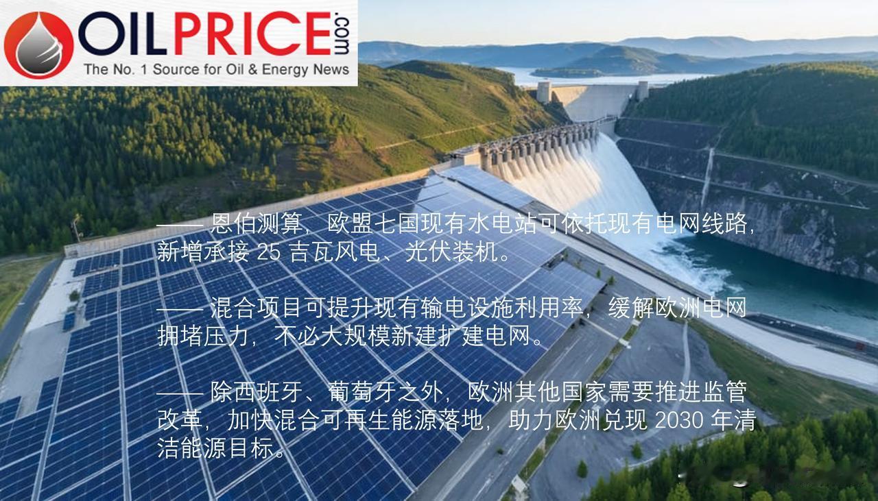 混合水电或将撬动欧洲新一轮可再生能源增长热潮

能源智库恩伯能源发布最新报告称，