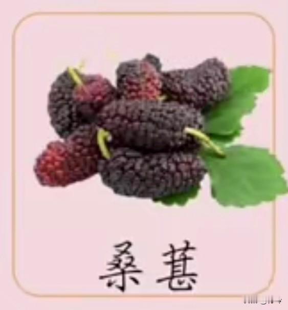 采桑子53·桑葚
       紫玑缀就玲珑串，颗颗凝脂，翠叶相依，疑是骊龙颔下