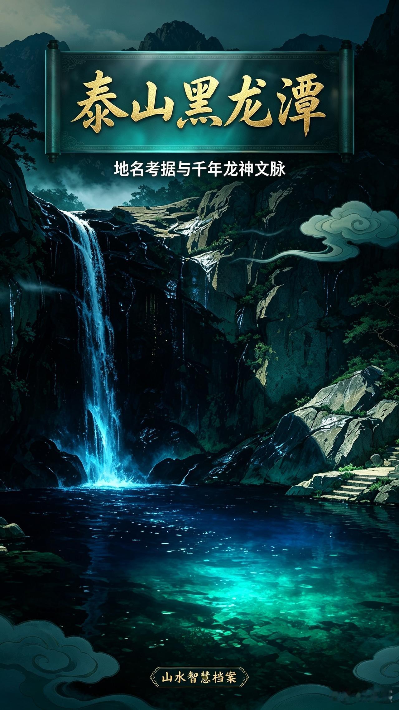 登泰山别只追云海日出！黑龙潭藏着泰安千年龙神文脉，三重地名考据藏满细节：因深潭通