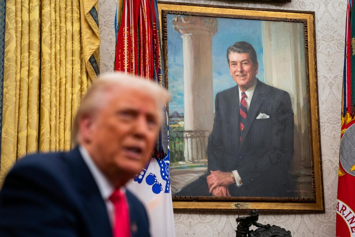 【加拿大这招太损了，用里根打特朗普的脸，美加贸易谈判即刻终止】


特朗普，这次