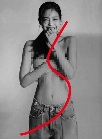Jennie 真有点东西给粉丝看啊 