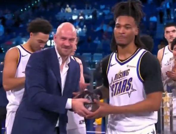 卡斯尔新秀赛MVP  NBA全明星新秀赛 ，克里斯队击败G联赛队，晋级全明星正赛