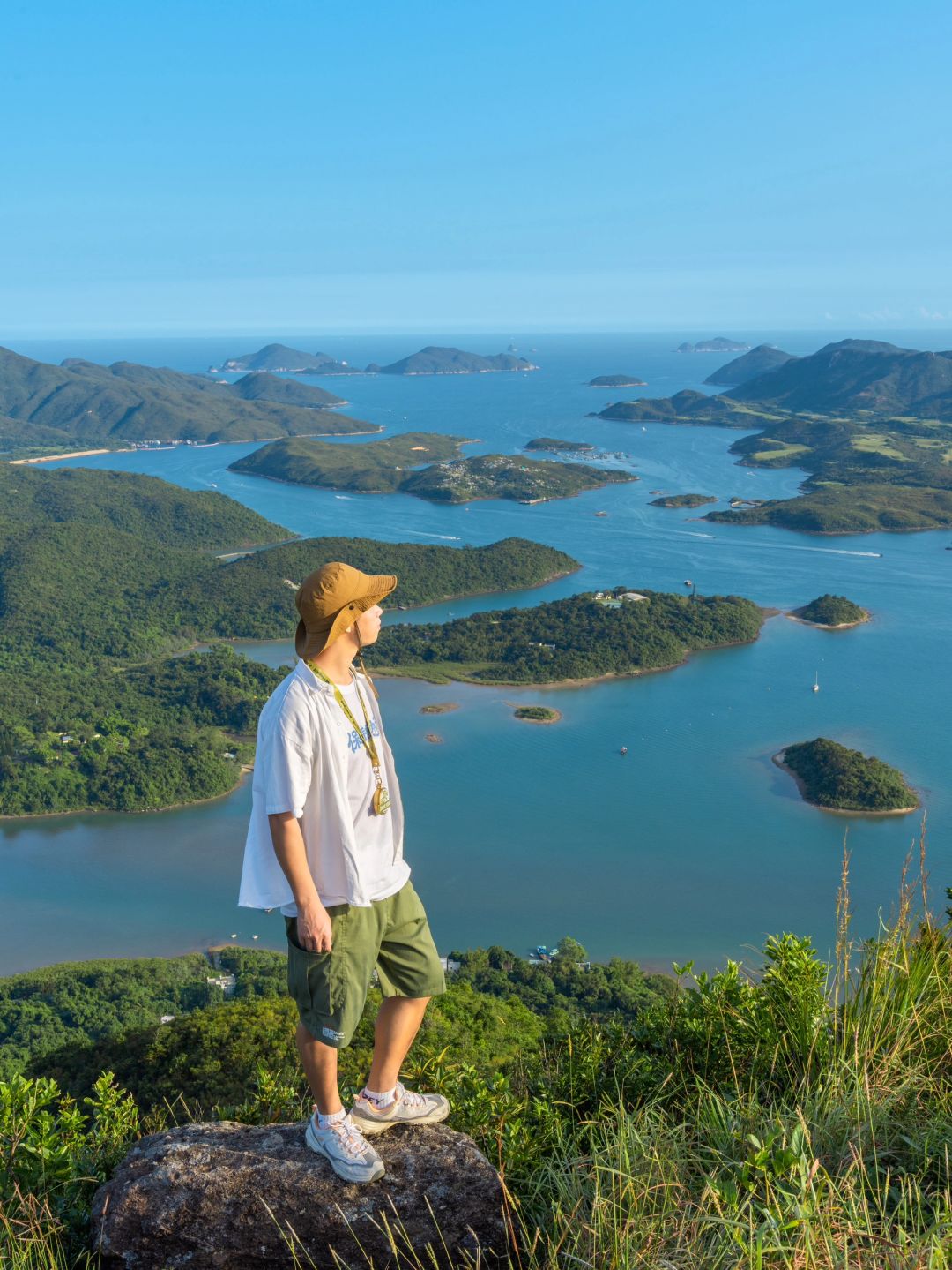 不是千岛湖！香港50分钟登顶的绝美海景