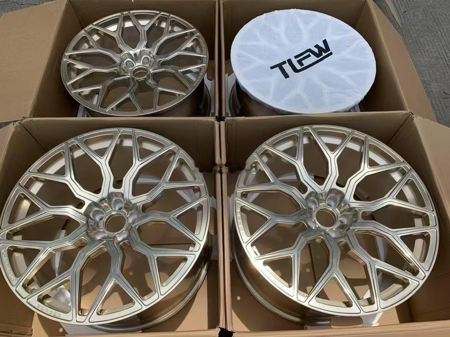 TLFW 𝐅𝐎𝐑𝐆𝐄𝐃 定制 冻金色数据 20寸 9J ET48 5