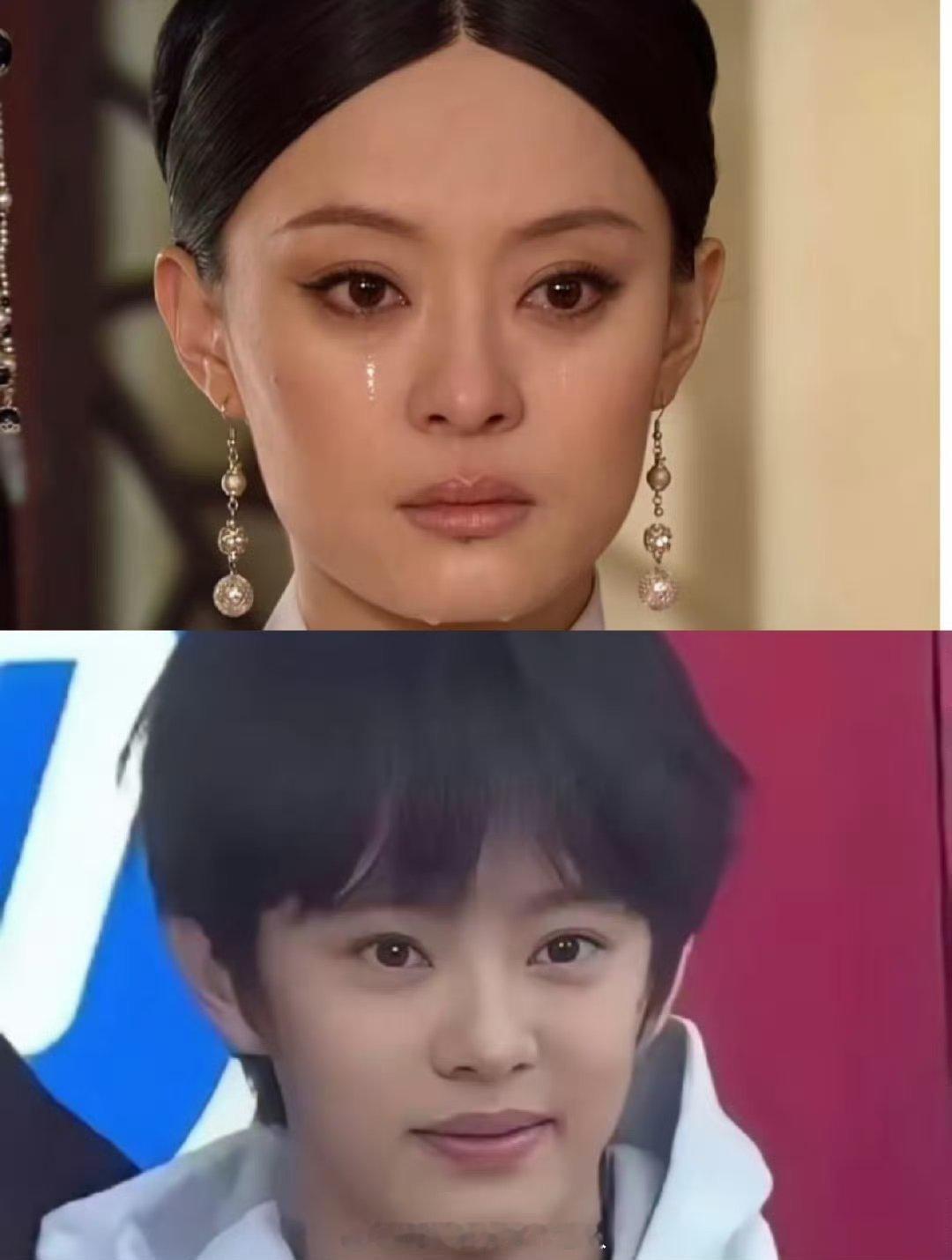 孙俪儿子画个妆直接能演甄嬛了高颜值星二代啊 